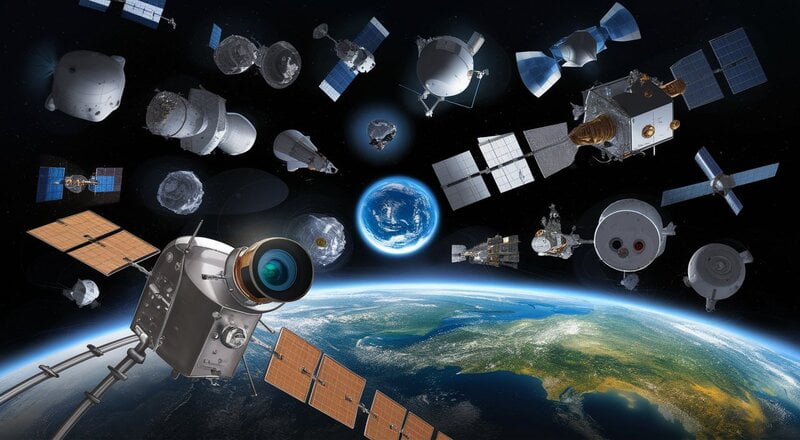 Artificial Satellites of Earth & Their Orbits 2024